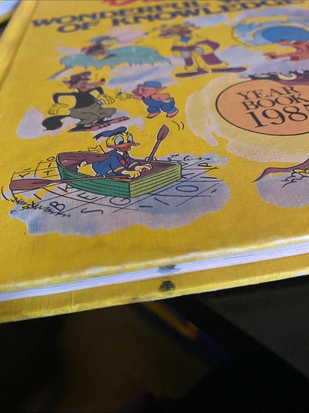 Disney vintage yellow